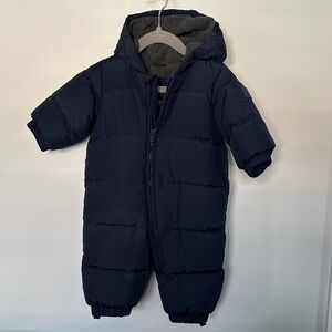 New Baby Gap Navy Snowsuit